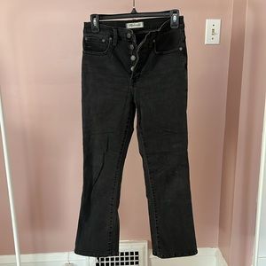 Madewell cropped jeans